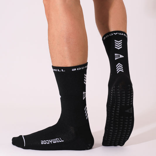 ELITE Black Gripsocks