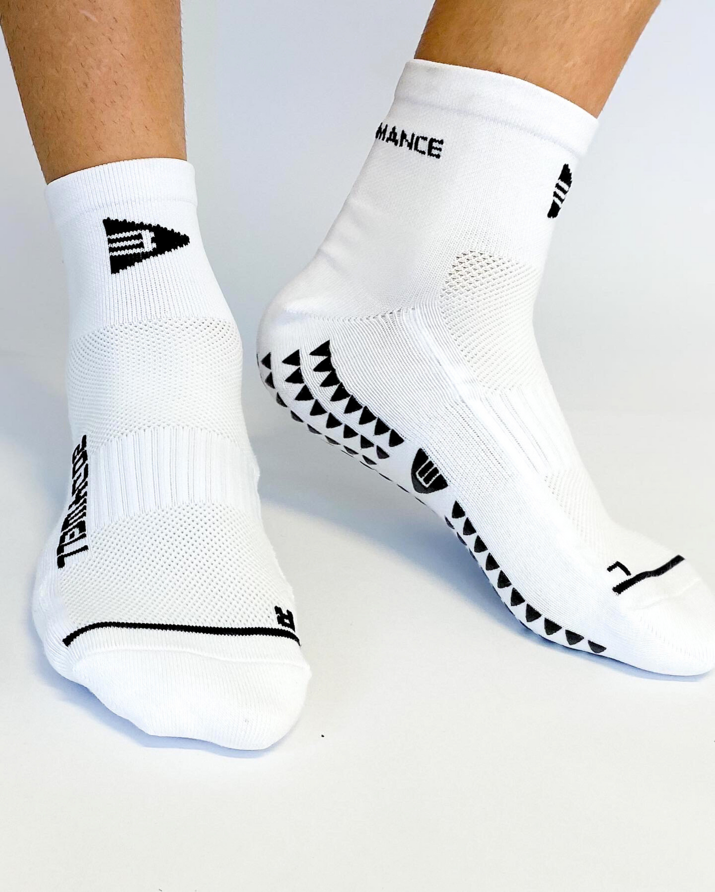 Z Performance White Gripsocks
