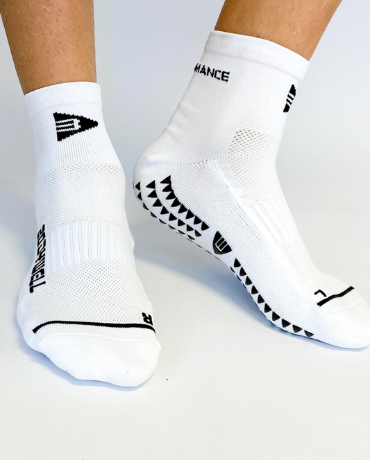 Z Performance White Gripsocks